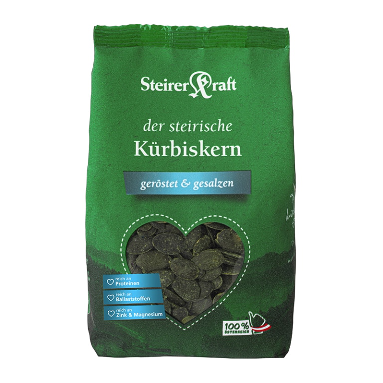 SteirerKraft Kürbiskerne geröstet und gesalzen