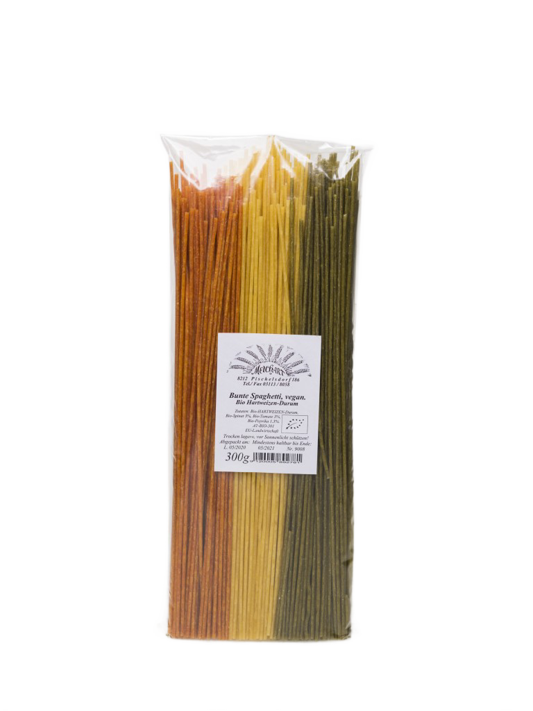 Bio Bunte Spaghetti