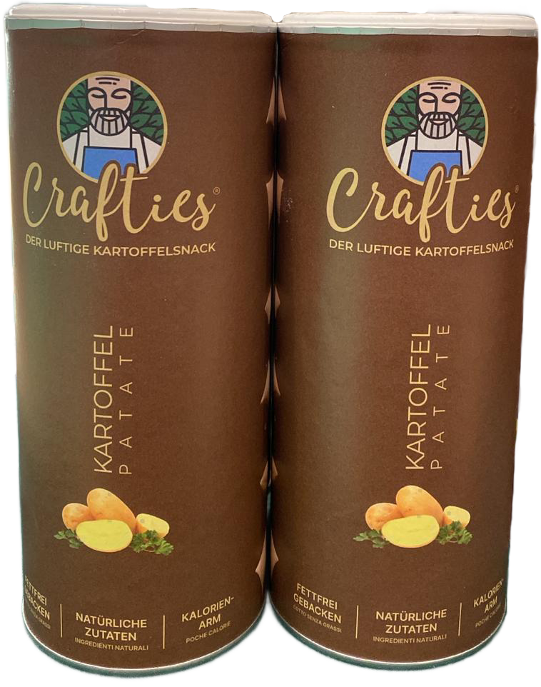 Crafties Kartoffelsnack Kartoffel Chips