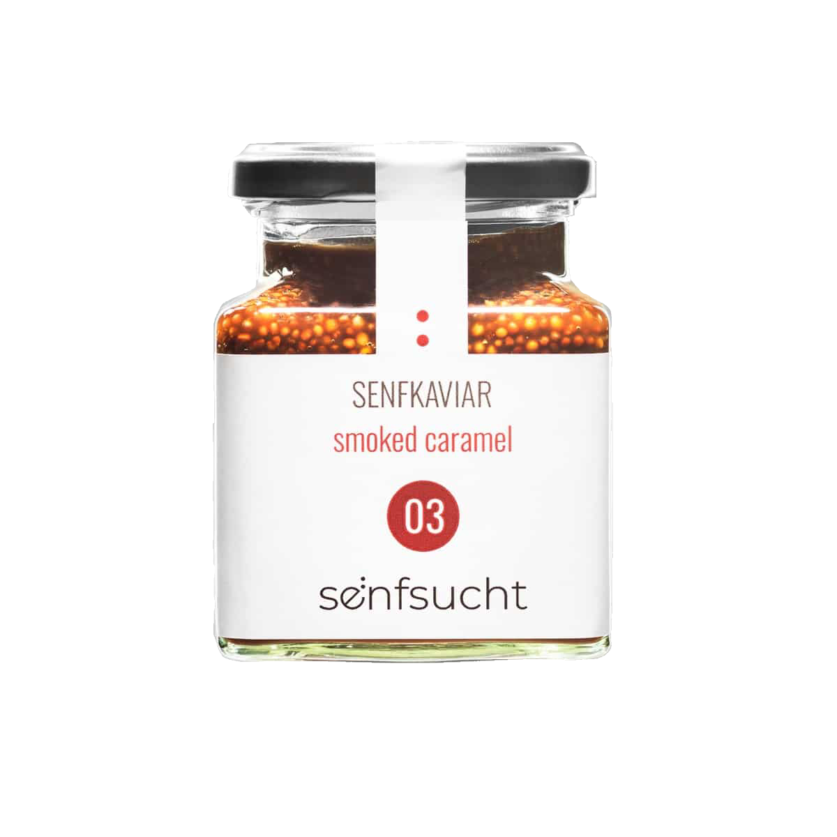 Senfkaviar smoked caramel