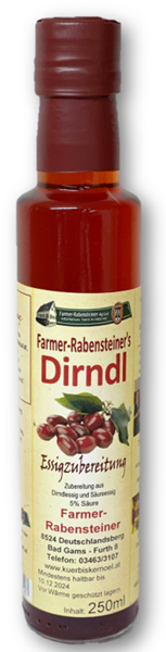 Dirndl Essigzubereitung