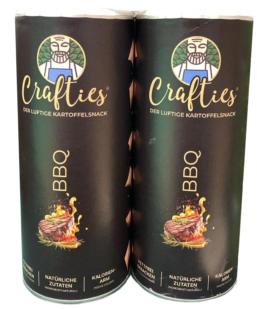 Crafties Kartoffelsnack BBQ Chips